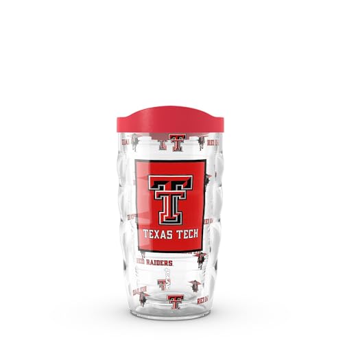 Tervis Texas Tech Red Raiders - Overtime Made in USA Double Walled Insulated Tumbler Travel Cup Keeps Drinks Cold & Hot, 10oz, Classic