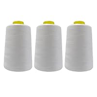 Bobine De Fils à Coudre Haute Résistance 3000 Mètres 20S/3 Fil à Coudre En Polyester Pour Fils De Jeans Pour Machines à Coudre Accessoires-FRX0008