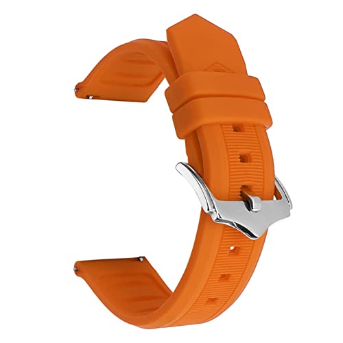 Silicone Watch Band 21 22mm Quick Release Rubber Sport Diving Wristband Bracelet Strap Accessories