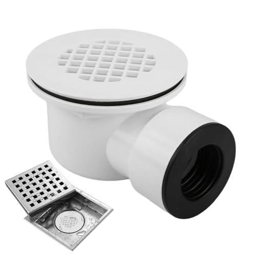 Drenaje de ducha,Anti Obstrucción Baño Accesorios de Reemplazo | Drenaje de ducha con una salida lateral | Para Interior Baño e Inodoro