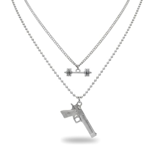 Image of Anti-Tarnish Stainless Steel Necklace for Men, Stylish Pendant Necklace, Men's Jewellery for Gifting