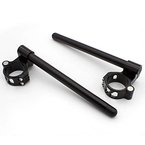 Guidon clip-ons 50mm CNC en aluminium pour moto Street Triple