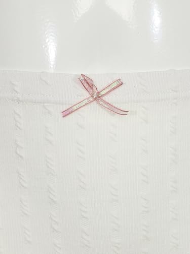 YiZYiF Toddler Girls Safety Dress Seamless Panties Sports Underwear Stretchy Bottoms Lace Trim Boyshort4