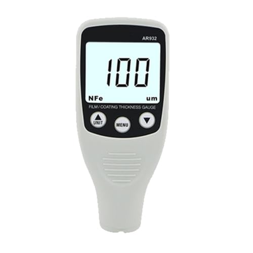 AR932 デジタルコーティング厚さ計 LCDディスプレイ付き 自動車用塗装膜厚計 0~1700um 正確な読み取り