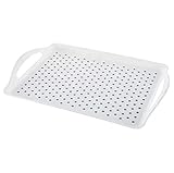 Rectangular Anti Slip Tray, Non-slip Serving Tray