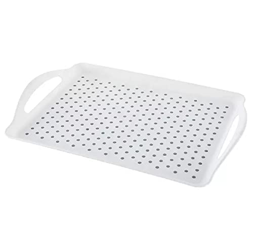 Rectangular Anti Slip Tray, Non-slip Serving Tray