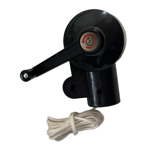 Baoblaze Terrassenschirm Zubehör, Regenschirm Ersatzteile, Lenkhalterung Sonnenschirm, Umbrella Replacement Parts, Schirmständer Lochringstopfen Schräge Mundhülsen Schirmfuß Einsatz, Handkurbel