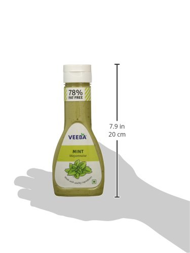 Image of VEEBA Mint Mayonnaise, 300 Gram - Pack Of 2