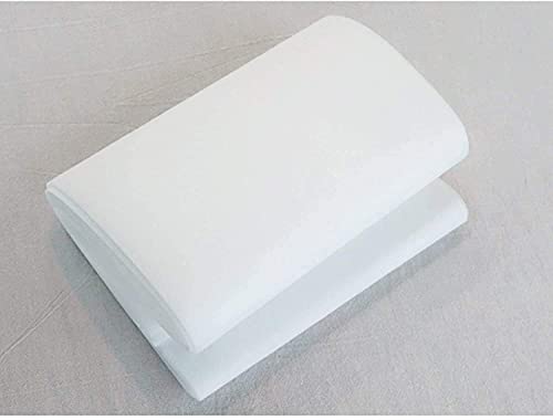 AK TRADING CO. Nonwoven 100% Polypropylene Fabric | Non-Woven Spunbond Interfacing for Sewing and Filters, 42 GSM (Medium Weight) (60\" Wide, White - 3 Yards)