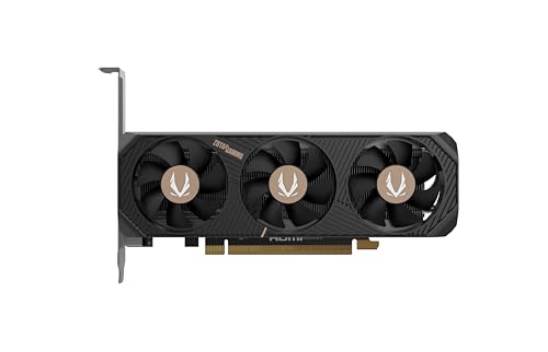 Image of ZOTAC Gaming GeForce RTX 5060 Low Profile DLSS 4 8GB GDDR7 128-bit 28 Gbps PCIE 5.0 Gaming Graphics Card, SFF-Ready Low-Profile Compact Card, ZT-B50600L-10A