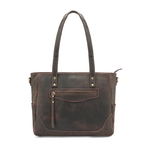 Image of Goatter Genuine Leather Office And Daily Travel Use Shoulder Bag For Women's,(Big Size)