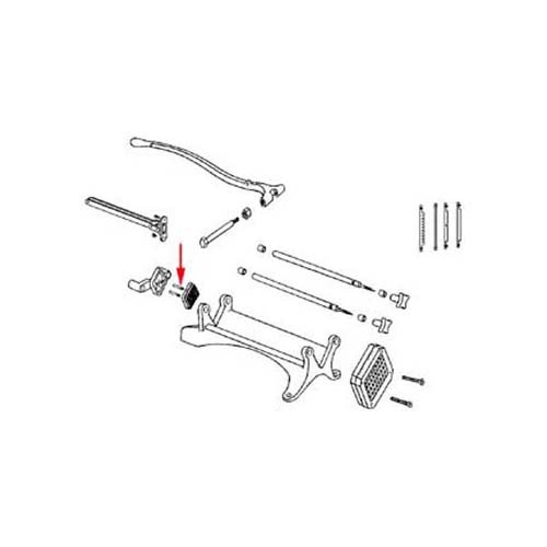 Shaver Specialty243A Keen Kutter Replacement Pusher Block Pins