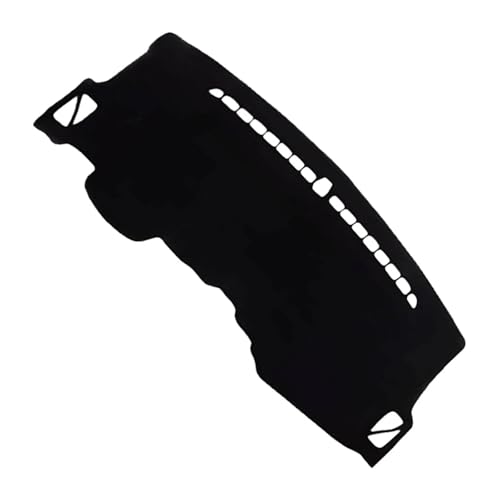 Housse de tableau de bord Kia Picanto JA anti-reflet et protection UV en polyester noir