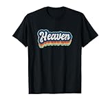 Heaven Vorname Mädchen Vintage Stil 70er 80er Jahre Personalisiert T-Shirt