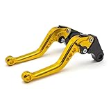 La palanca de freno de la motocicleta está hecha de material de aleación de aluminio, que es fuerte, no envejece fácilmente y es resistente al desgaste, lo que garantiza durabilidad y un uso duradero.