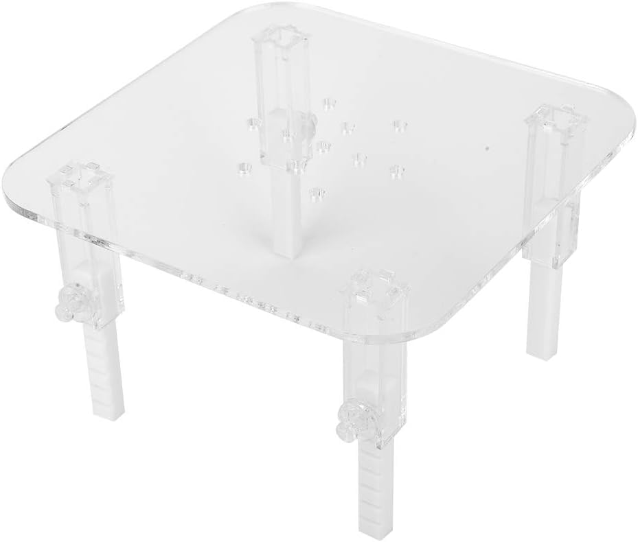 Soporte skimmer proteínas con altura regulable de acrílico para filtración eficiente
