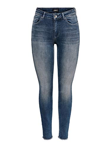 ONLY Skinny fit Jeans ONLBLUSH Mid Waist Skinny Fit Jeans Special Blue Grey Denim XS 32 Special Blue Grey Denim