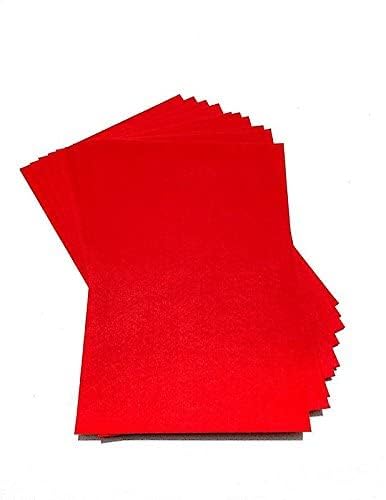 Papier couleur A3 rouge pour projets de loisirs créatifs sans froissement