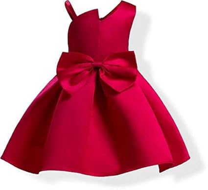 red colour ka frock