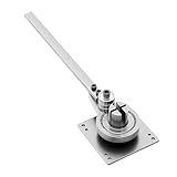 Metallbiegemaschine – manuelle Stahlstangenbiegemaschine, robustes Flacheisenwerkzeug | Handgehaltenes, tragbares Lager, arbeitssparende Blechfertigung für Kupferdraht, Aluminium-Streifenheizung, Gefr