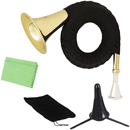 SUPVOX 1pc B Flat Major Hunting Horn Musical Toys Kids Musical Toys Brass Instruments Party Favor Blower Baritone Horn Air Horn Brass Birthday Gift Wind Instrument Brass Instrument Wald