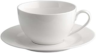 Royal Norfolk 9152100 Conf. 4 tè New Bone China con Piatto cc250 Arredo Tavola, Avorio