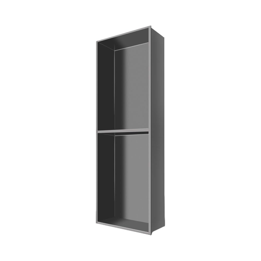 GFAZXDS Stainless Steel Shower Niche Bathroom Wall Organizer Shelves No Tile Needed Waterproof Recessed Niche Shower Storage Caddy