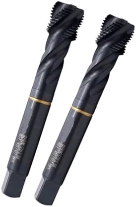 Spiral Fluted Pipe Taps Set G 1/8 1/4 3/8 1/2 3/4 - Hand Threading Tool for Plumbing, Faucets, Machine Screw Threads - Durable & Efficient Pipe Taps (1PCS_G1L2)