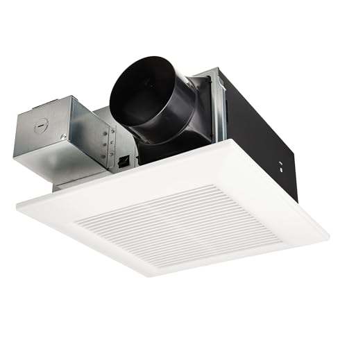 Panasonic WhisperFit Ceiling Mount Bathroom Exhaust Fan with Humidity Sensor, 50-80-110 CFM...