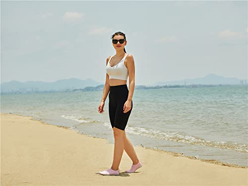 Image of Vsufim Quick-Dry Water Sports Barefoot Shoes Aqua Socks for Swim Beach Pool Surf Yoga for Women Men