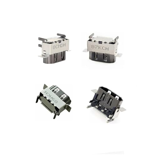Image of Onyeh HDMI Port Socket Interface,Repair Part for Xbox One X Console with Repair Kit(2 Pack)