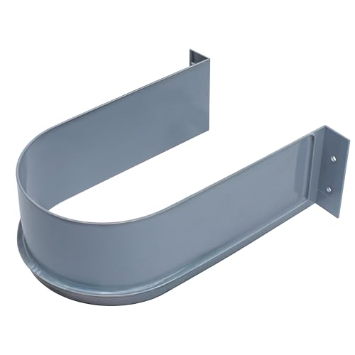 Under Sink Basin U Shaped PVC Pipe Covers for Bathroom Cabinet, Cut-Out Pipes Plastic Cover for...