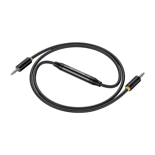 Cable auditivo 3.5mm a 3.5mm para auriculares y smartphones miniatura 1