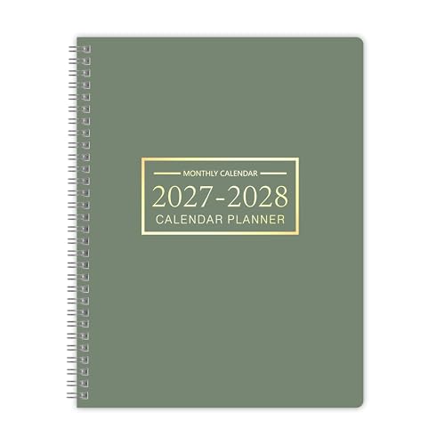 2027-2028 Monthly Planner, Jan 2027-Dec 2028, 8.6" x 11" Large