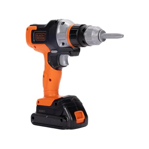 JAKKS Pacific Black+Decker Matrix Jr. Power Drill Kids Tools Play Toy with Forward & Reverse Drilling Action - image 8