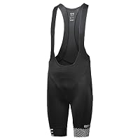 GORE WEAR Herren C5 Opti Trägerhose+ Kurze, Black/White, XXL EU – Ansicht 6