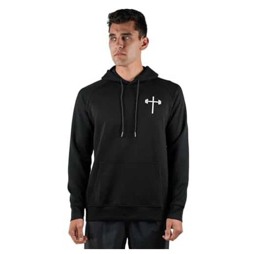 HOLSTRENGTH Performance Hoodie (US, Alpha, XX-Large, Regular, Regular, Black)