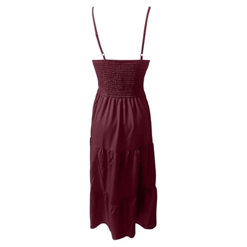 Robe midi d'été sans manches pour vos terrasses et soirées décontractées - 6