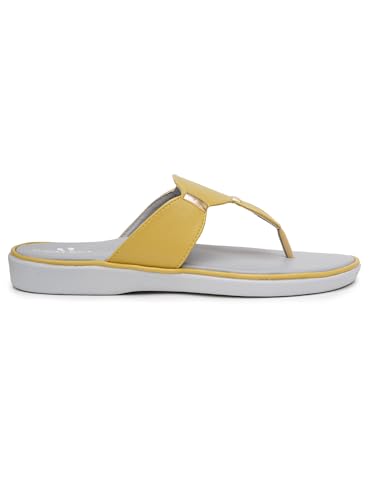 Image of Women's Elevate Comfort Flat Sandals Cushioned Adjustable & Stylish Slip-Resistant Design For Girls /Ladies