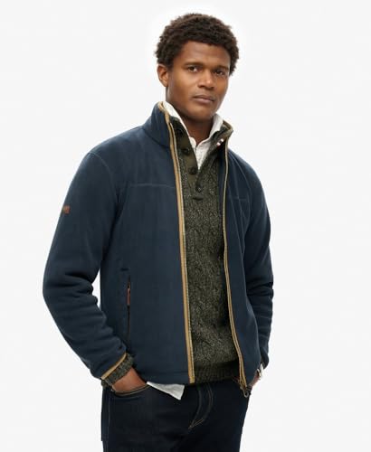 Superdry Para Hombre. M2014154A Sudadera Estate Marino (S), Casual, PoliéSter Reciclado, Sostenible - 5
