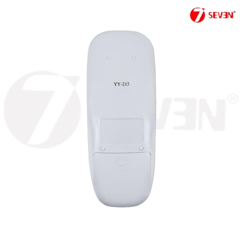 Image of 7SEVEN Compatible with Videocon AC Remote Control Model 215 Suitable for Split and Window 1 1.5 2 Ton Air Conditioner - Match Each Keys Exactly to Replicate Genuine Remote Function