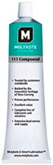 Molykote 111 Compound Special Lubricant, White, 100 g Tubes, Pack of 10
