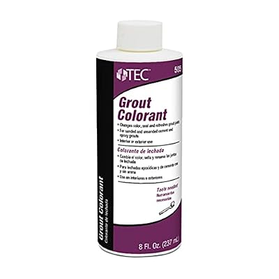 TEC Grout Colorant - Refresh and Seal or Change Grout Joint Color | A Faster and Easier Alternative to Regrouting Tile | 8 oz. Application Covers up to 350 sq. ft. - 961 Sandstone Beige