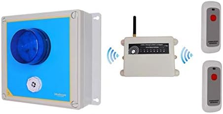 Extra long range (1800m) panic alarm + portable panic button