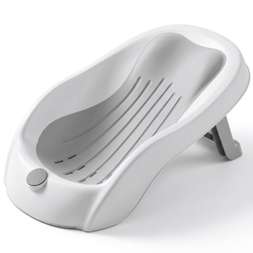 Siège baignoire pliable antidérapant pour nouveau-né en voyage
