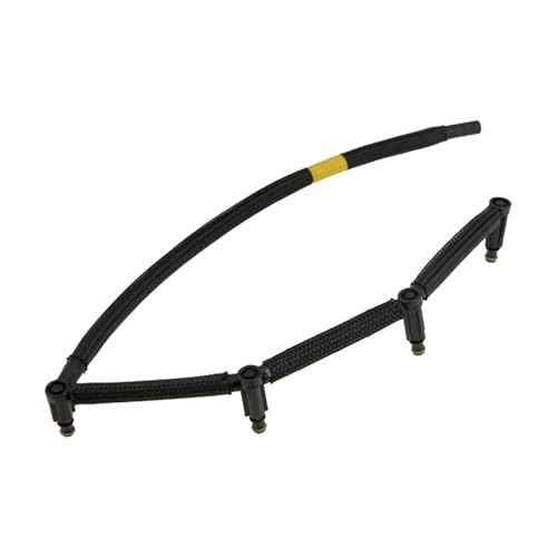 Image of MKAREPART Fuel Injector Leak Off Return Pipe Compatible with Focus Kuga Mondeo C-Max Galaxy, 206 307 407 SW, C3 C4 C5 1.6 HDI Berlingo 3M5Q9K022DC, 1574Q5