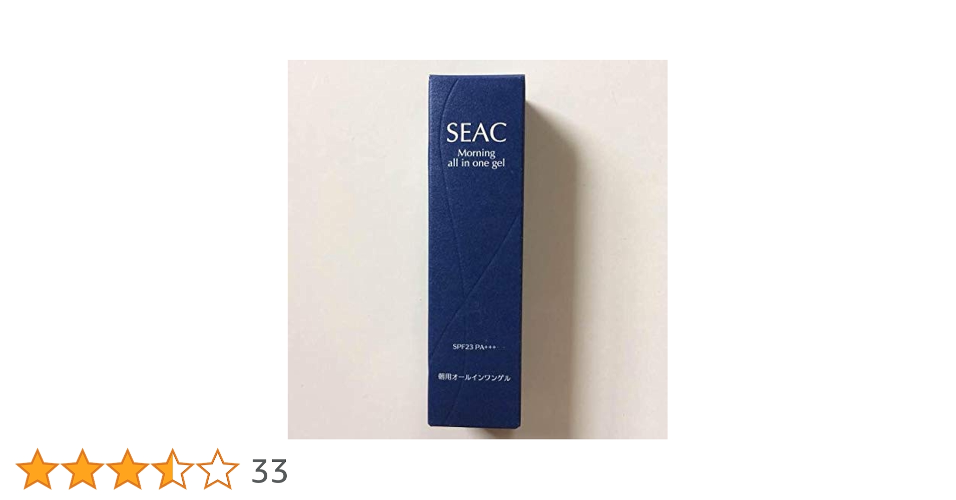 フェイスジェル・ゲル SEAC Morning all in one gel SPF38 50g シーク シワ改善 朝用オールインワン | 世田谷自然食品【公式通販】