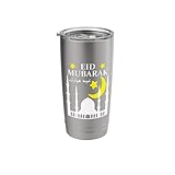 Eid Mubarak Arabic Eid Al Fitr 2026 Eid Al Adha - Happy Eid Stainless Steel Insulated Tumbler