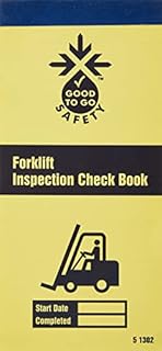 Good to Go Safety 51302 Forklift Check Book