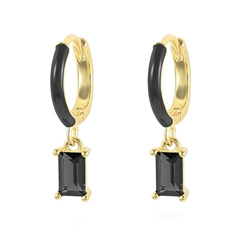 Boucles d'oreilles créoles en argent pour femmes, design anti-allergie